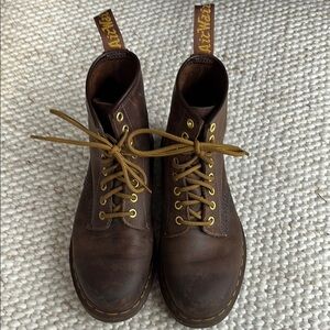 Dr. Martens Brown Leather Boots